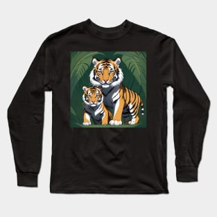 Beautiful Royal Bengal Tigers Long Sleeve T-Shirt